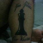 Chico Mendes Checkmat BJJ Tattoo