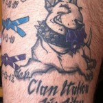Giampy from Pavia English Bull Terrier BJJ tattoo Giampy EBT Tattoo
