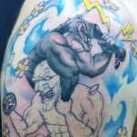 Simon Hayes - Carlson Gracie UK Team Black Belt Tattoo