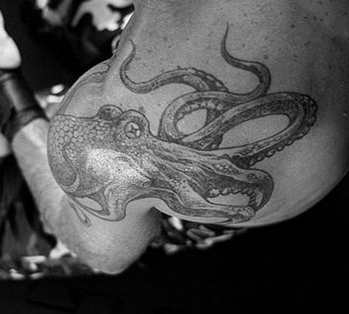 Eduardo Telles Octopus Tattoo