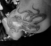 Eduardo Telles Octopus Tattoo