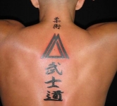 Marcelo Monteiro Jiu Jitsu Kanji Tattoo