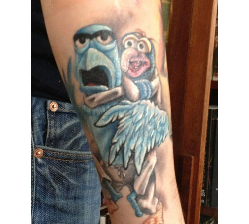 Muppets Gonzo Tattoo