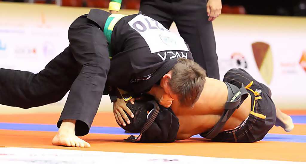 Brabo Choke From Half Guard - Infighting