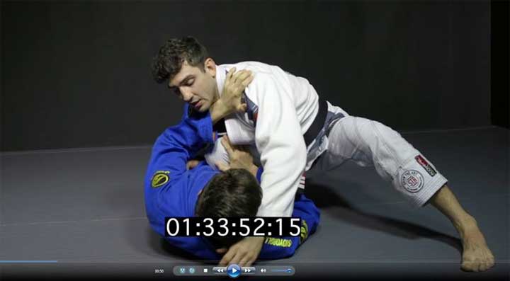 Image from Lucas Lepri's mind opening knee on belly tutorial.