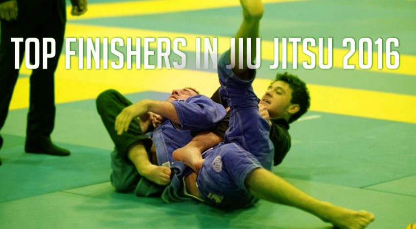 Top Finishers in Jiu Jitsu 2016