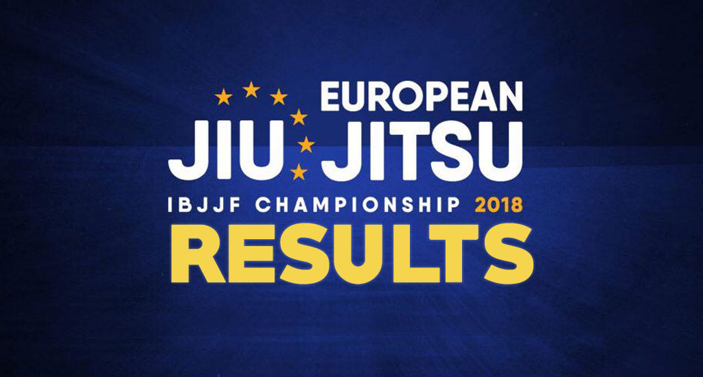 IBJJF European Open 2018 Results