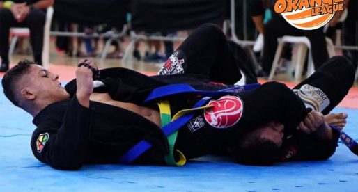 15 Year Old Blue Belt Defeats Black Belt at Orange League