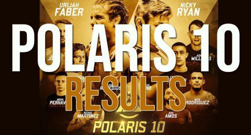 Polaris 10 Results: Ash Williams With Big Upset, Beats Crelinsten For LW Title