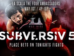 Kaynan, Hulk, Combs, Almeida, Taza, Leve, Ribeiro, Reusing And More Clash At SUBVERSIV Today!