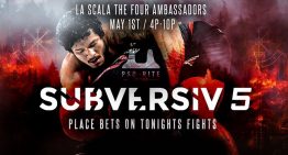 Kaynan, Hulk, Combs, Almeida, Taza, Leve, Ribeiro, Reusing And More Clash At SUBVERSIV Today!