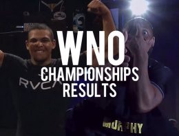 WNO Results, Spriggs Upsets HW Division, Ruotolos On Fire, Bastos Beats Gundrum And More