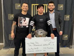 Diego Pato Takes Gold At Star Studded EUG 155 lbs No-Gi Tournament
